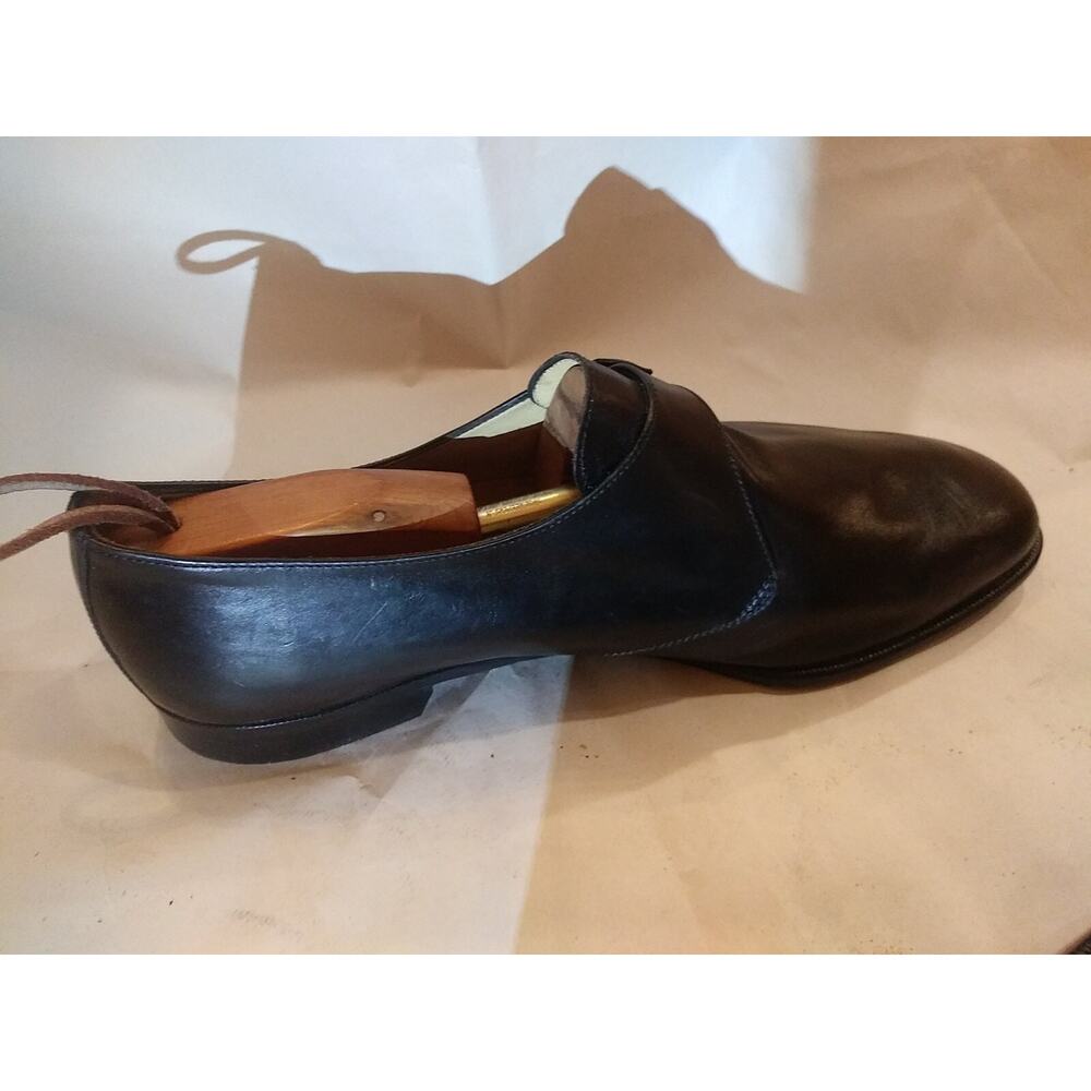 Alfani Black Leather Monk Straps Men’s Dressing Shoes Size 13M - Picture 5 of 10